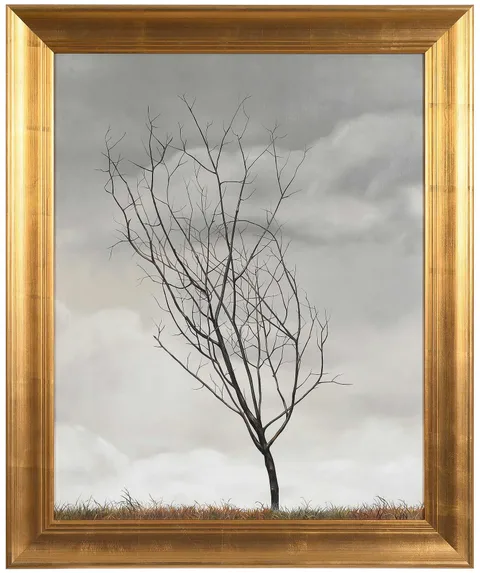 Vigil by Ward H. Nichols, 1970, oil on board, sold Oct 2024
