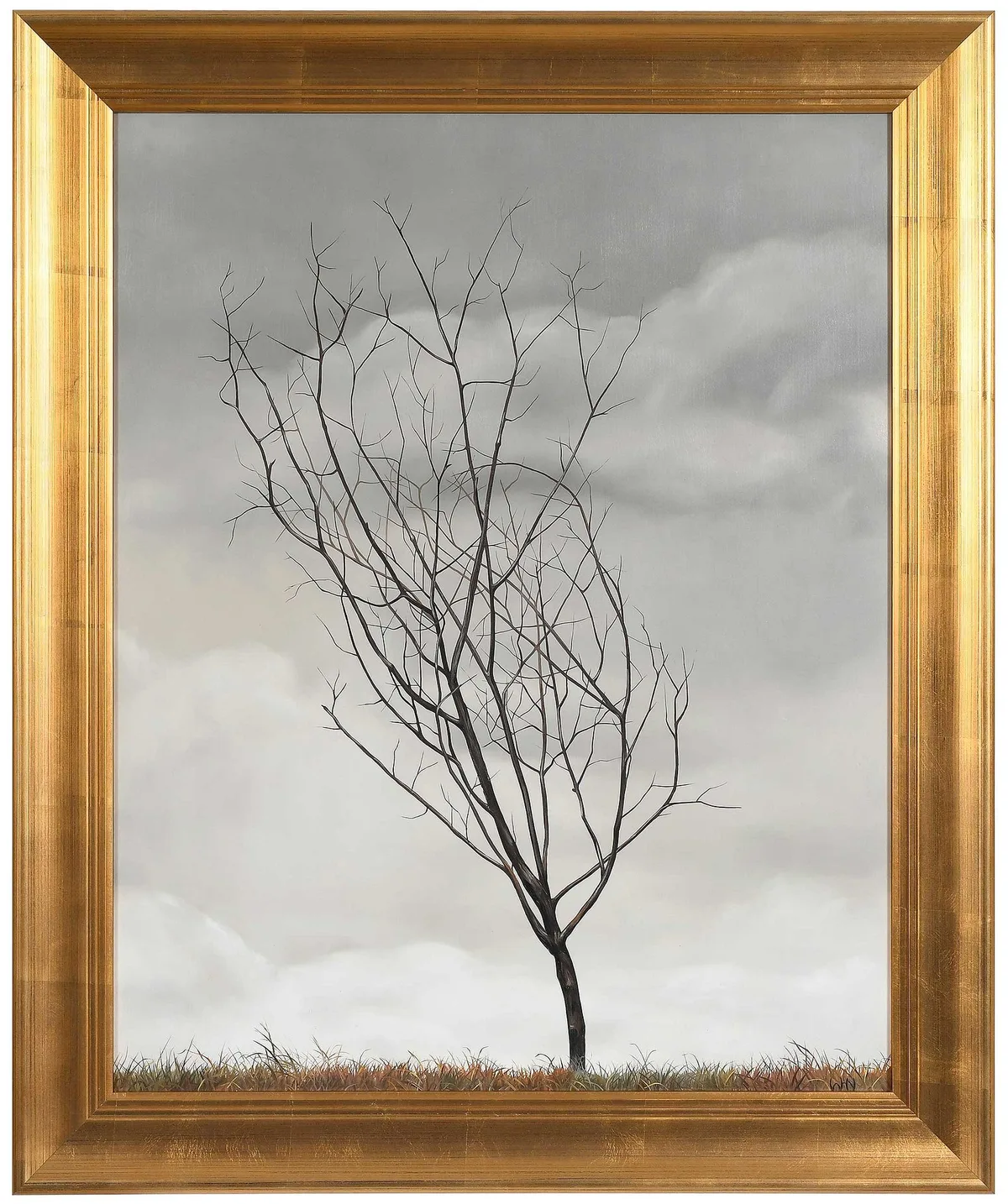 Ward H. Nichols, Vigil, 1970, oil on board
