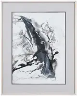 Lamar Dodd, Untitled, Black and White Abstract
