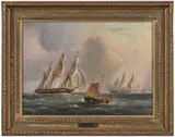 James Edward Buttersworth, Naval Engagement off France