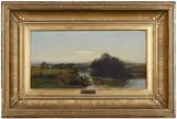 Arthur Parton, Fisherman on the Banks of a Stream