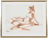 Philip Pearlstein, Reclining Nude