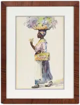 Alice Ravenel Huger Smith, Flower Seller