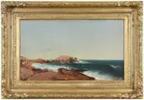 John Frederick Kensett, Indian Rock, Narragansett, Rhode Island
