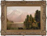 Edwin Deakin, \n\nLake Tahoe Scene