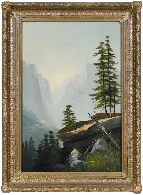 Joseph Dwight Strong, Jr., oil on canvas