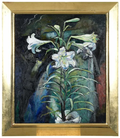 Alice Schille, Easter Sunday, circa 1930, oil on canvas