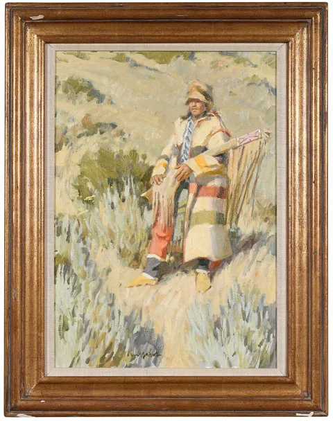 Ned Jacob, Crow Watcher, 1978, oil on canvas