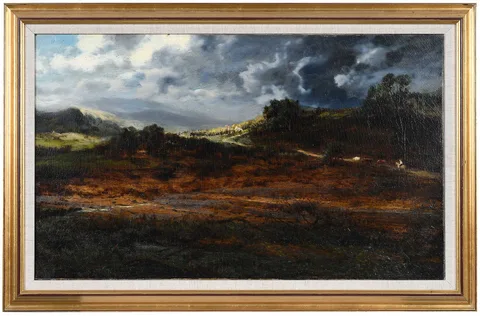 Patrick Vincent Berry, Foothills of the Blue Ridge Mountains, oil on canvas