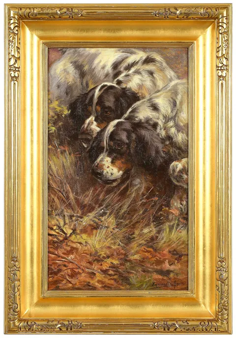 Edmund Osthaus, Intensity on Point, oil on canvas