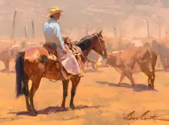 Bill Anton, Batwings, oil on canvas laid on board