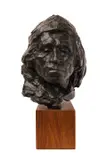 George Carlson, Indian Portrait, 1986, bronze