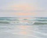 Wolmer Zier, Vesterhavet, Oil on canvas