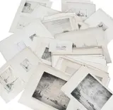 Johan Rohde, A very large collection of prints, etching