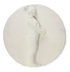 Svend Rathsack, Plaster relief depicting a Greenlandic woman, sculpture
