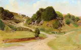 Knud Sinding, From Slettestrand, 1941, Oil on canvas