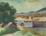 Kalle Kuutola, Landscape, oil