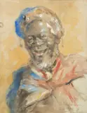 Hugo Backmansson, Tanger, watercolour