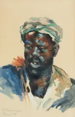 Hugo Backmansson, Untitled, watercolour