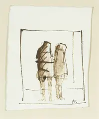 Pentti Kaskipuro, Untitled, ink on paper
