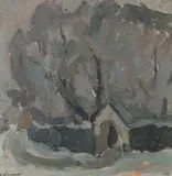 Hannes Siivonen, Landscape, oil