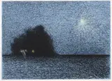 Kimmo Kaivanto, Firework, serigraph on paper