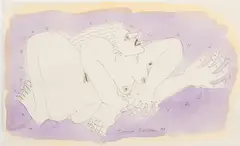 Timo Solin, Untitled, watercolour on paper