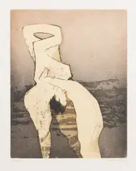 Dorothea Tanning, Untitled, etching on paper