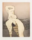 Dorothea Tanning, Untitled, etching on paper