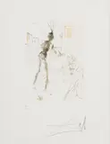 Salvador Dalí, Henrik V/Shakespeare, etching on paper