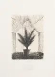 Pentti Lumikangas, The tree, etching on paper