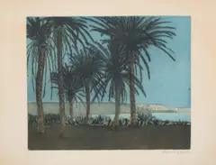 Harald Gallen, Untitled, etching