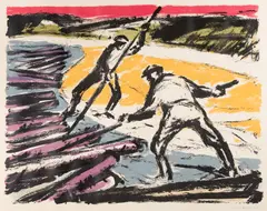 Hans Björklind, Untitled, lithograph