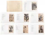 Kuutti Lavonen, From Album Les Sept Achanges (Seven Archangels), 7 pcs, lithograph