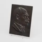 Gustaf Nyholm, Relief, Akseli Gallen-Kallela, patinated metal