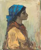 Olavi Laine, Woman, oil