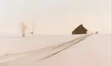 Risto Vilhunen, Winter day, oil