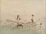 Risto Vilhunen, Dry flowers, oil