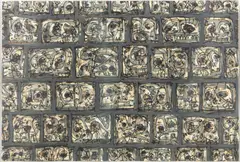 Antonio Saura Atarés, Repeticion, lithograph