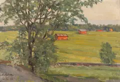 Berndt Lagerstam, Landscape, oil
