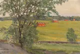 Berndt Lagerstam, Landscape, oil