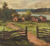 Jalmari Ruokokoski, Landscape, oil