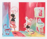 Jussi ”Juba” Tuomola, Untitled, serigraph on paper