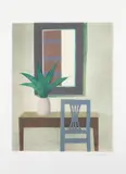 Veikko Vionoja, Interior, lithograph