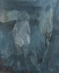 Untitled by Valdemar Pyysiäinen, oil, sold Aug 2026