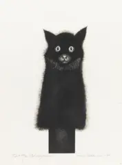 Frans Toikkanen, Pylväspyhimys, etching