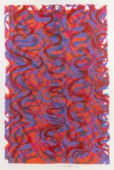Mari Rantanen, Composition, serigraph on paper
