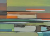 Veikko Laukkanen, Composition, oil on canvas