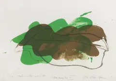 Ulla Rantanen, Luonnonaihe II, serigraph on paper
