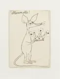 Tove Jansson, Sniff, drawing